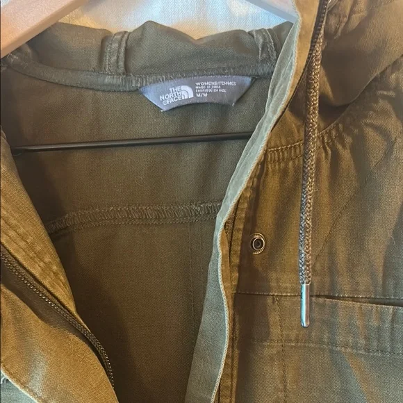 Olive Green Women's Jacket - Picture 2 of 5